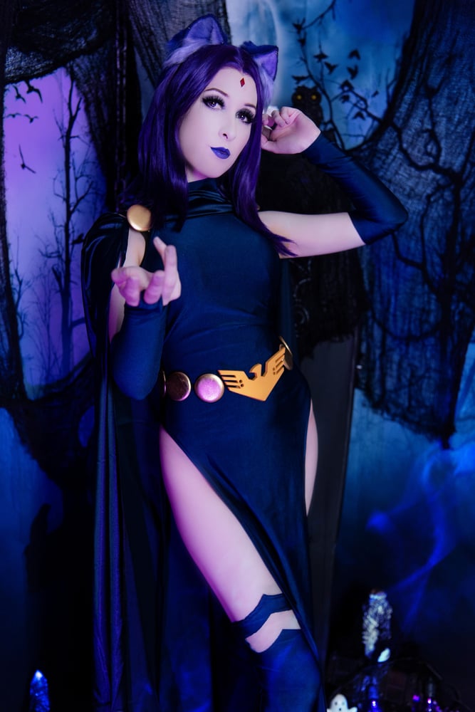 Image of Halloween Neko Raven Set