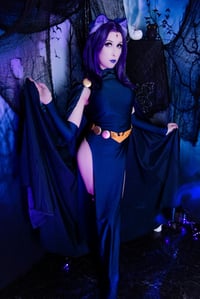 Image 3 of Halloween Neko Raven Set