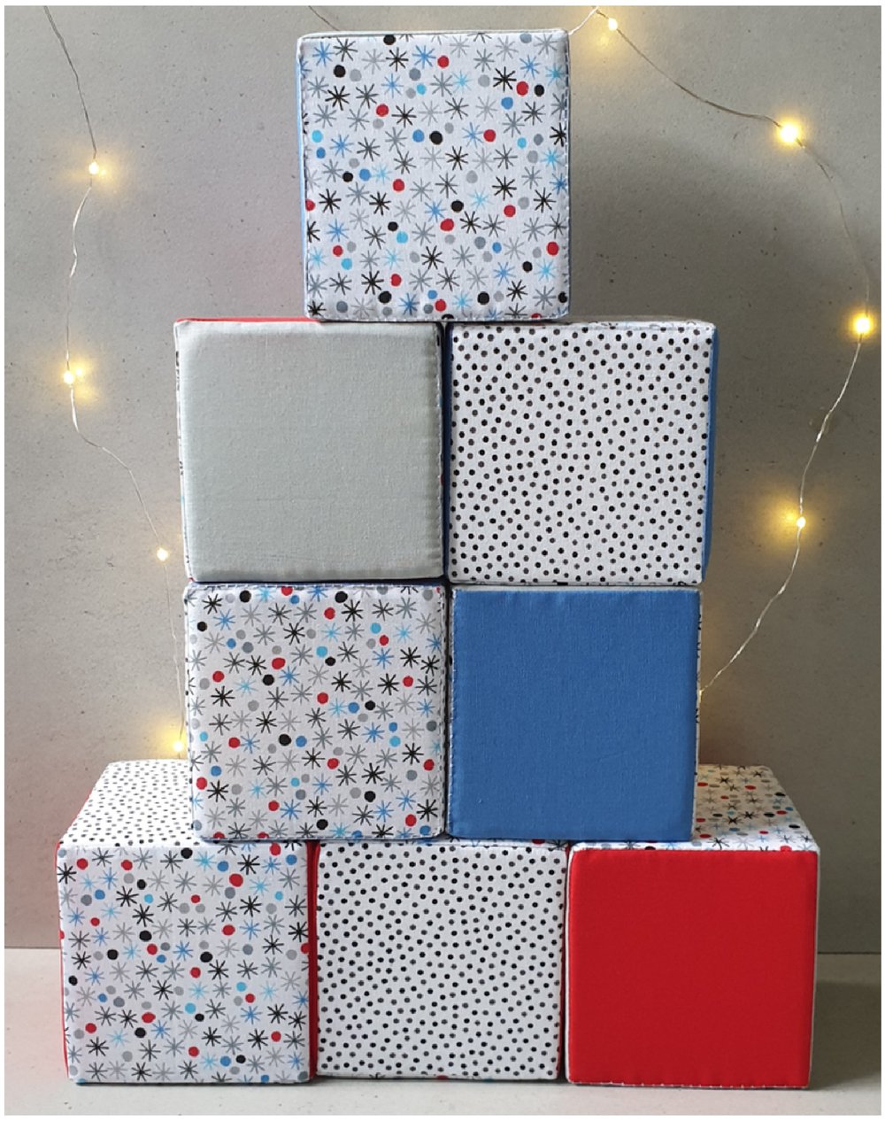 Image of Blocks - Winter Snowflakes