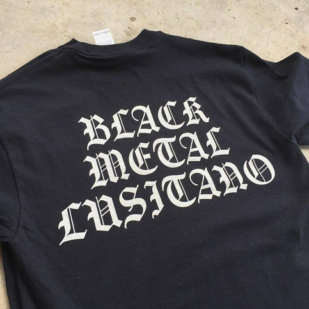 "Black Metal Lusitano" T-shirt