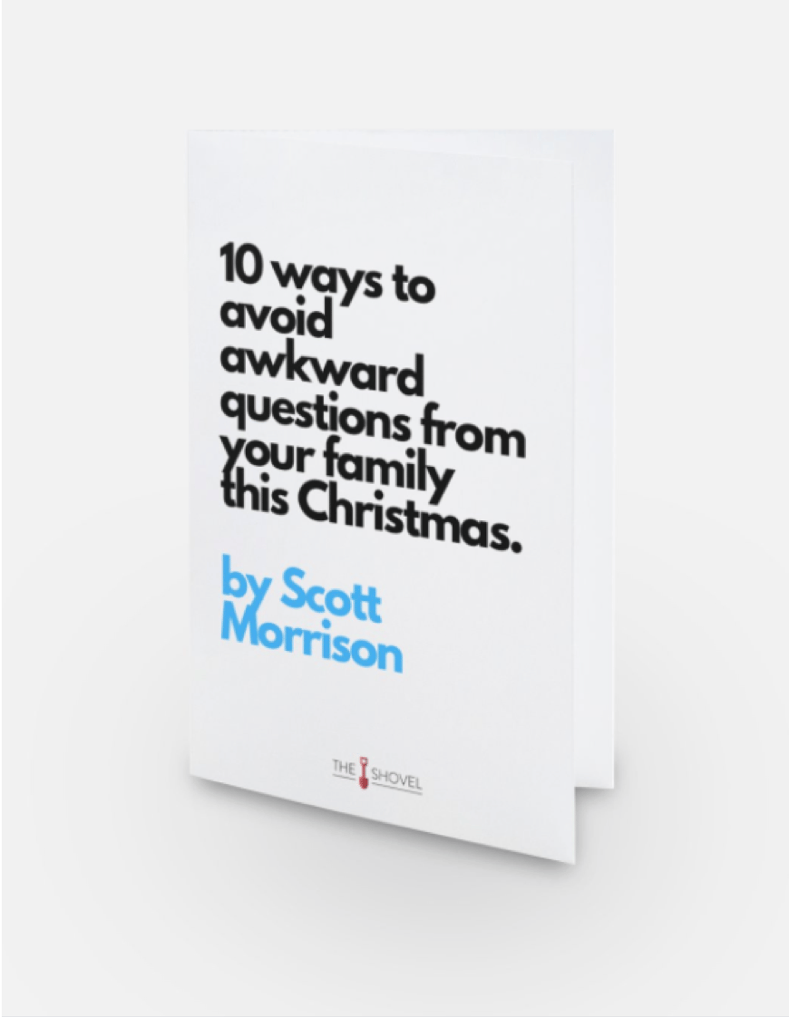 Image of Scott Morrison Awkward Questions Card