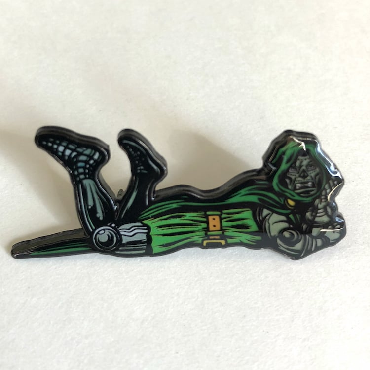 Sassy Doom Pin