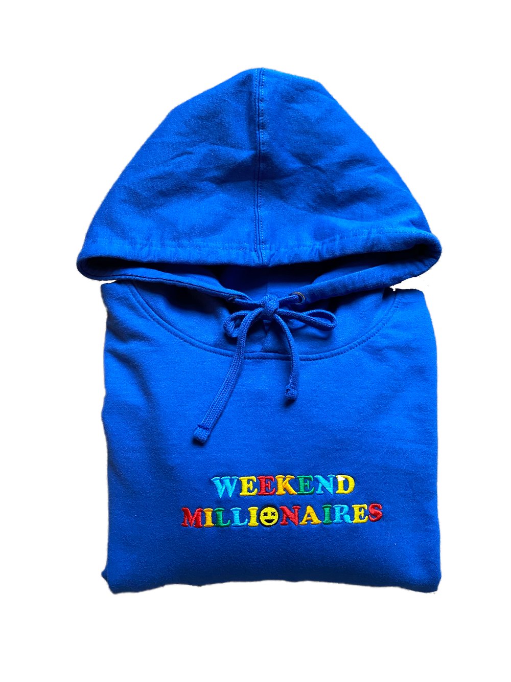 Unisex Weekender Hoodie in Royal Blue – Dirty Weekend