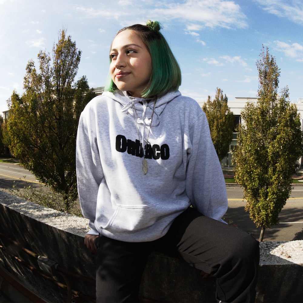 Image of Bled Through | Hoodie | Grey
