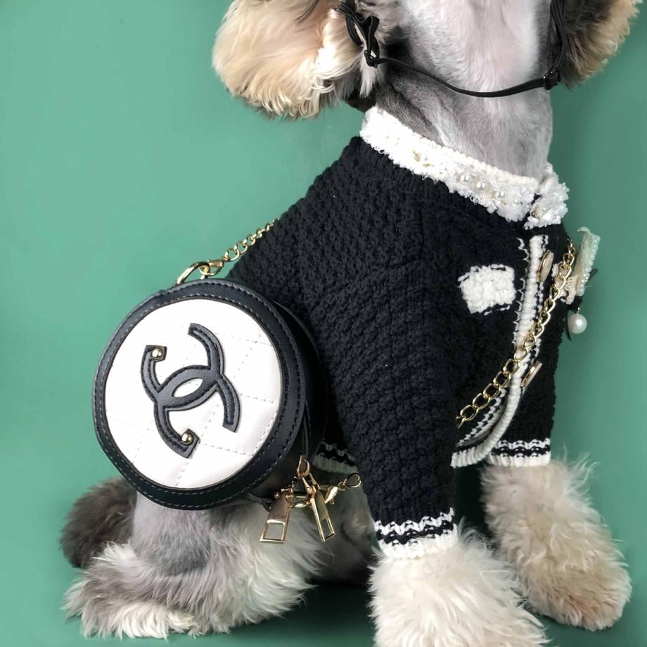 Chanel Dog Purse | Doggy Swag House
