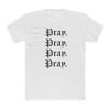 White "Pray" Tee