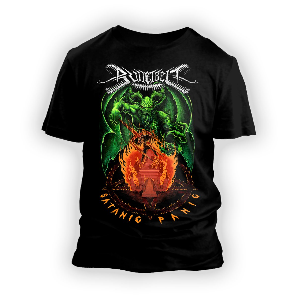 Image of Bulletbelt "Satanic Panic" T-Shirt