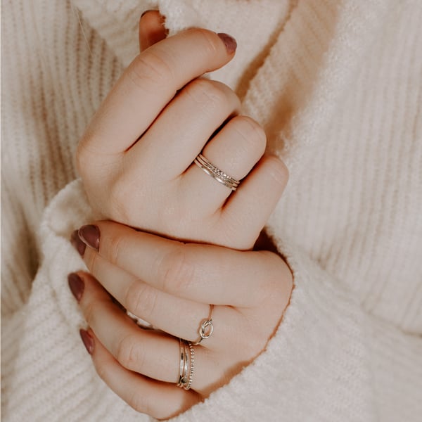 Image of Silver Stacking Ring