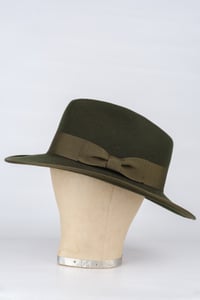 Image 3 of Olive Green Fedora Hat
