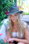 Olive Green Fedora Hat