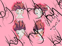 Hisoka stickers