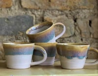 Image 1 of Chestnut stoneware espresso cups Set of 4