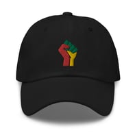 Image 1 of TRI COLOR FIST DAD HAT