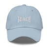 TEACH PEACE DAD HAT 