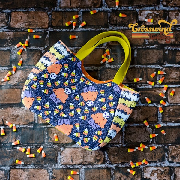Image of Chunky Shoulder Bag - Candy Corn