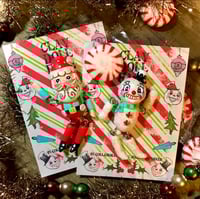 Image 3 of Snowman| Snowman Dangle Pin| Johanna Parker Design Collab| JPD Partners in Craft