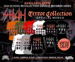 Image of SHAH Terror collection T-shirt/Longsleeve
