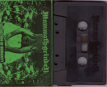 Image of MAMMOTH GRINDER - "EXTINCTION OF HUMANITY" CASSETTE