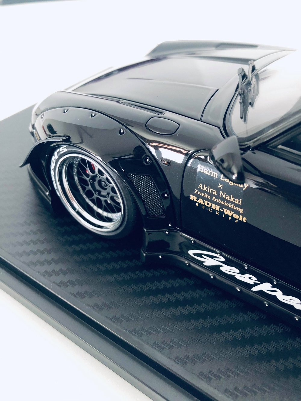 Image of 1/18 IGNITION MODEL RWB 993 BLACK "Gespenst"