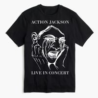 Action Jackson Live Tee - Black