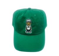 Green Character Logo Dad Hat 