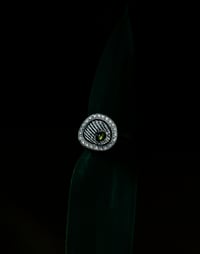 Image 4 of Green Vesuvianite Ring 