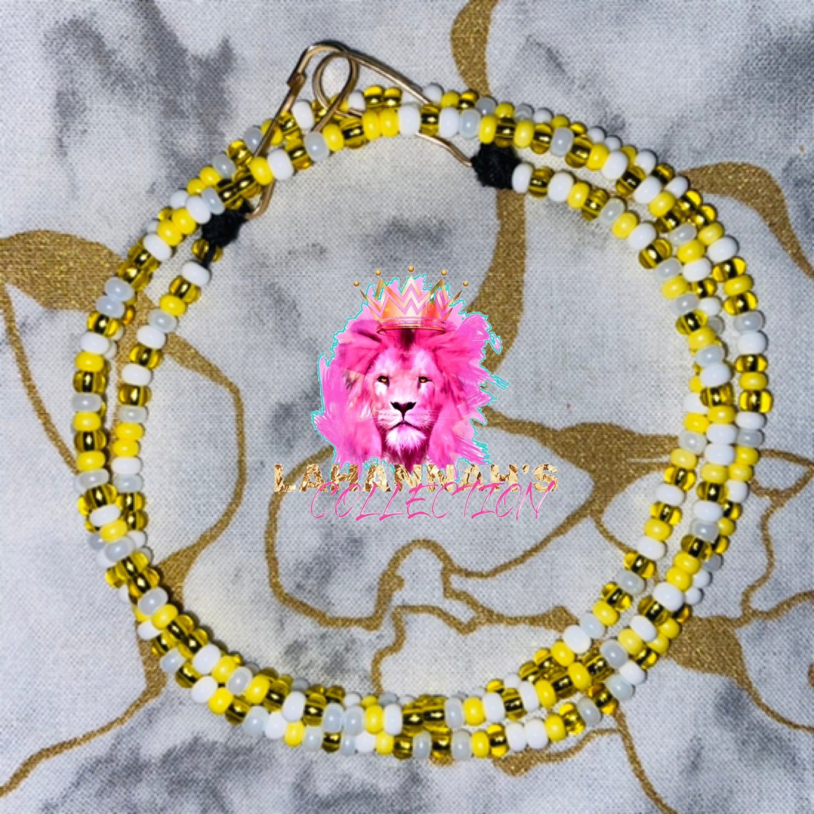 sunflower waist beads