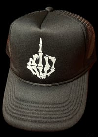Image 2 of Middle finger plus trucker hat