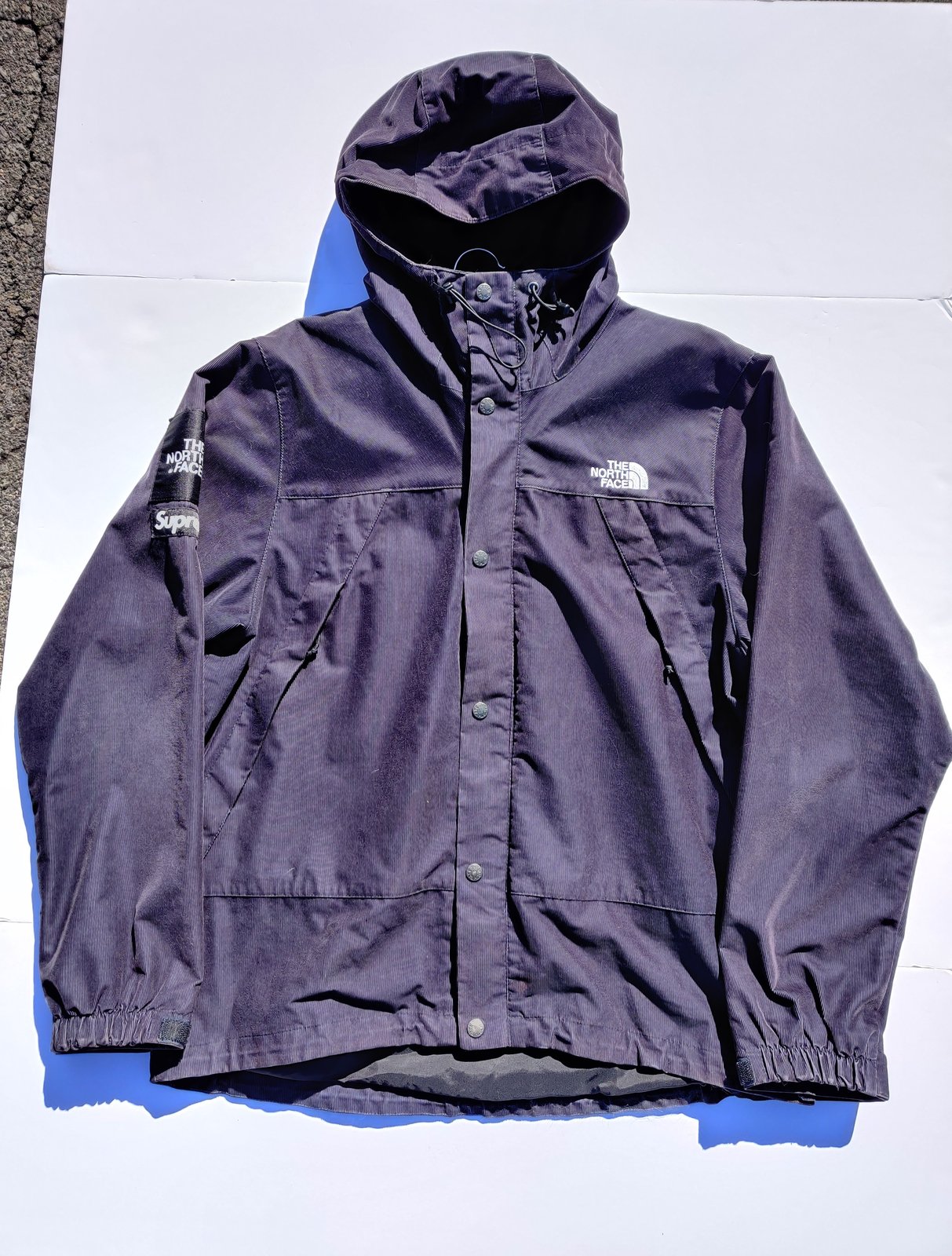 Supreme x The North Face Navy Corduroy Jacket | Paygauge