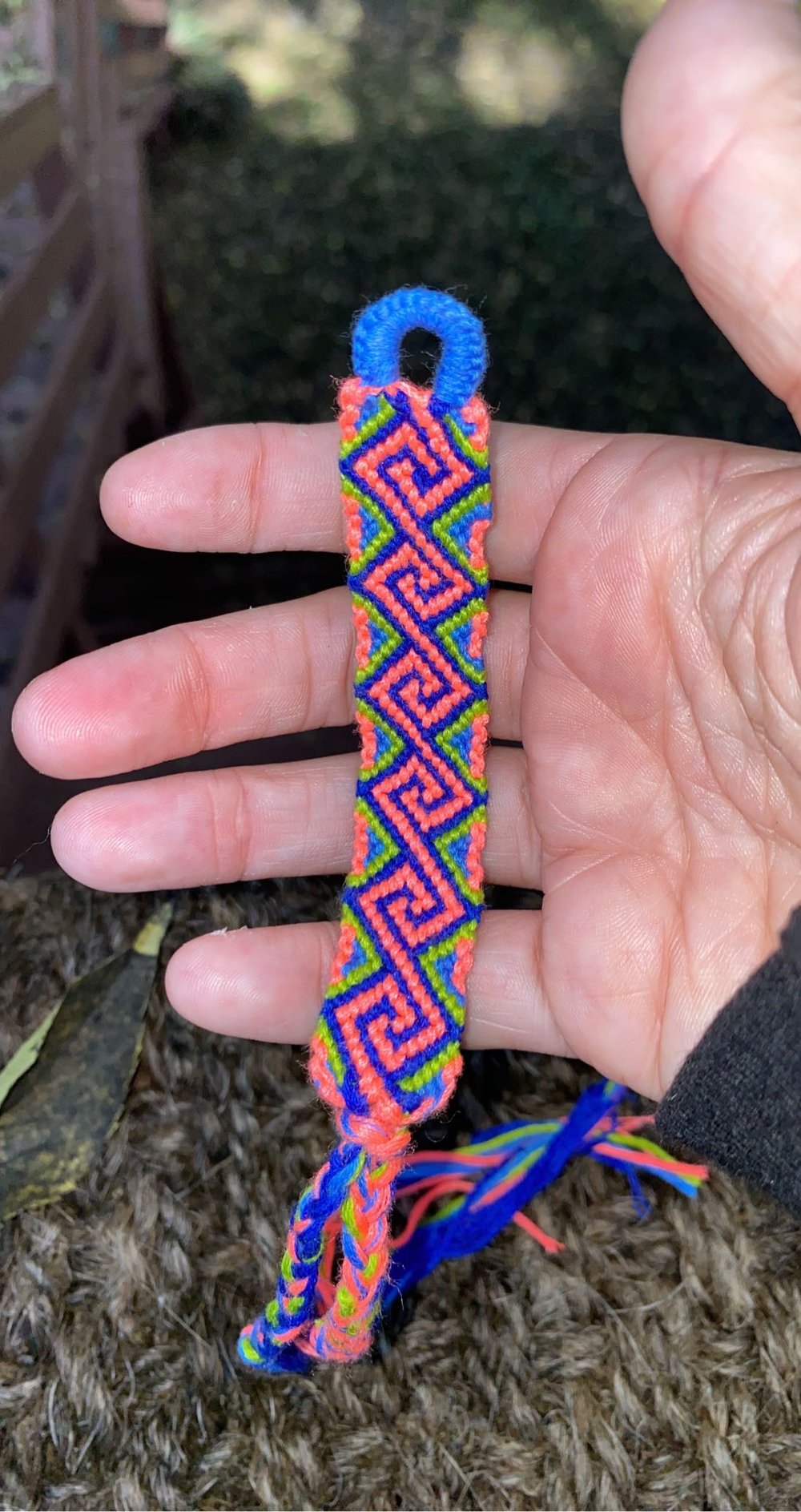 Image of Neon friendship bracelet 