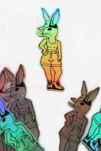 Sticker Lapine