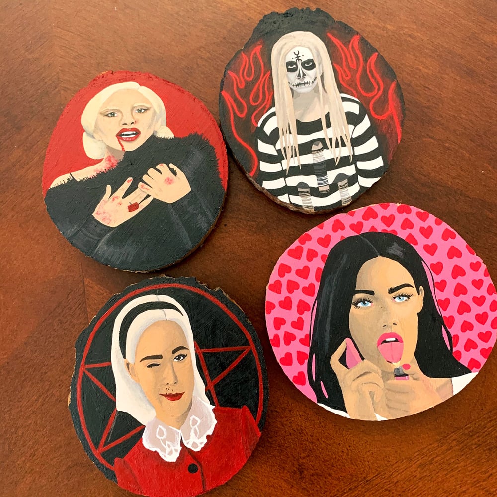 Image of Hand Painted Horror Magnets