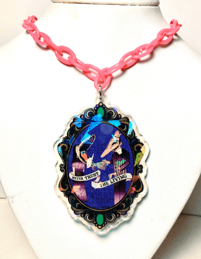 Image of Beetlejuice Cameo Necklace
