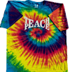 TIE DYE TEACH PEACE TEE