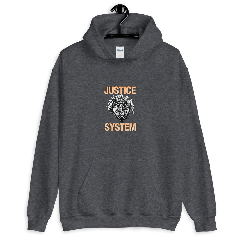 Image of Justice System Mascot Unisex Hoodie