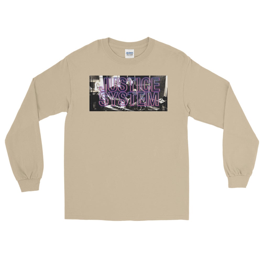 Image of Justice System - The Band Men’s Long Sleeve Shirt