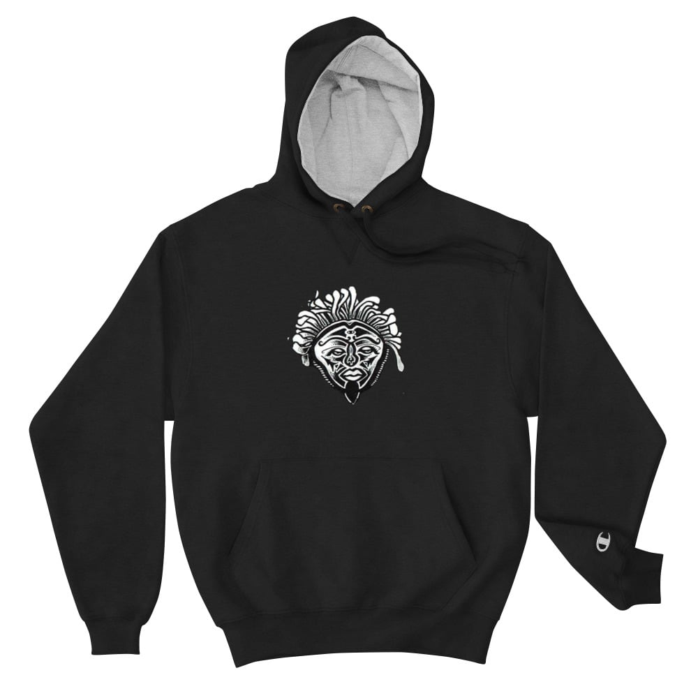 Image of Justice System Mascot Face Champion Hoodie