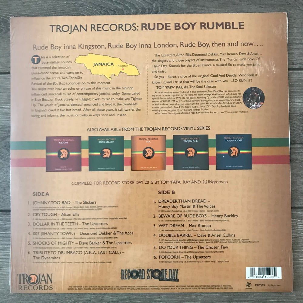 Image of Trojan Records - Vol 1 Rude Boy Rumble Vinyl LP