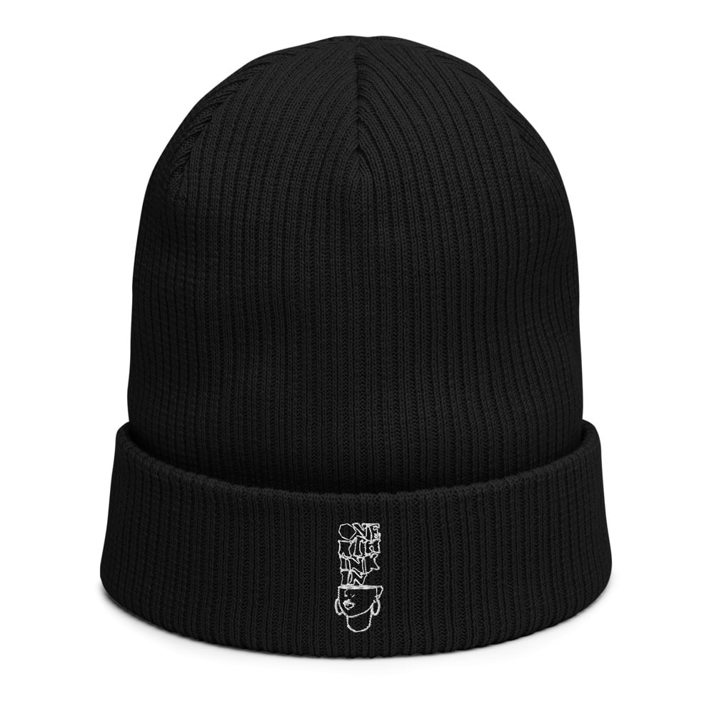 Organic  Overthinking ribbed beanie