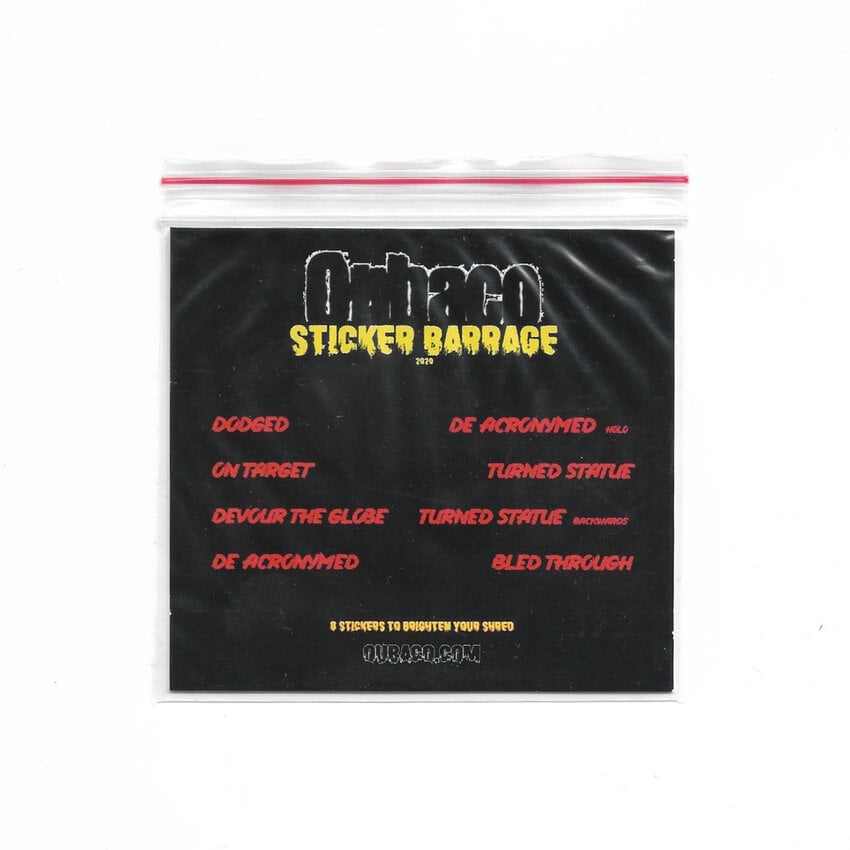 Image of "Sticker Barrage" | Sticker Package