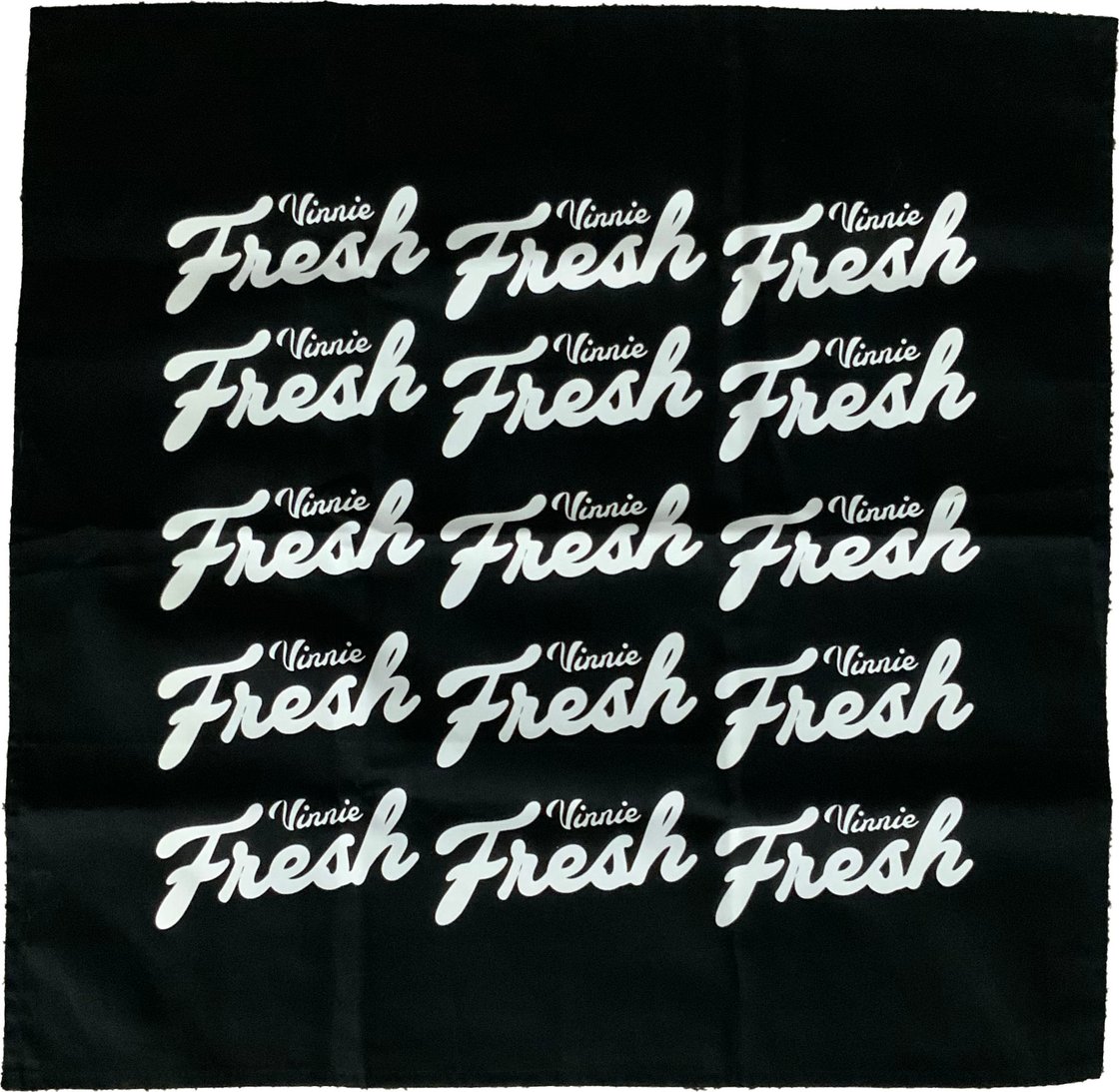 Image of Vinnie Fresh Glow in the Dark Bandana - Exclusive 2020 OG Variant