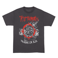 The Kutthroats Punk Tee (Faded Grey)