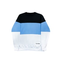 Image 1 of Tri-Paneled Crewneck 