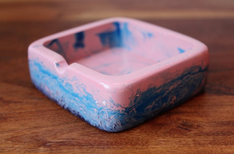 Cendrier Rose & Bleu Image 2