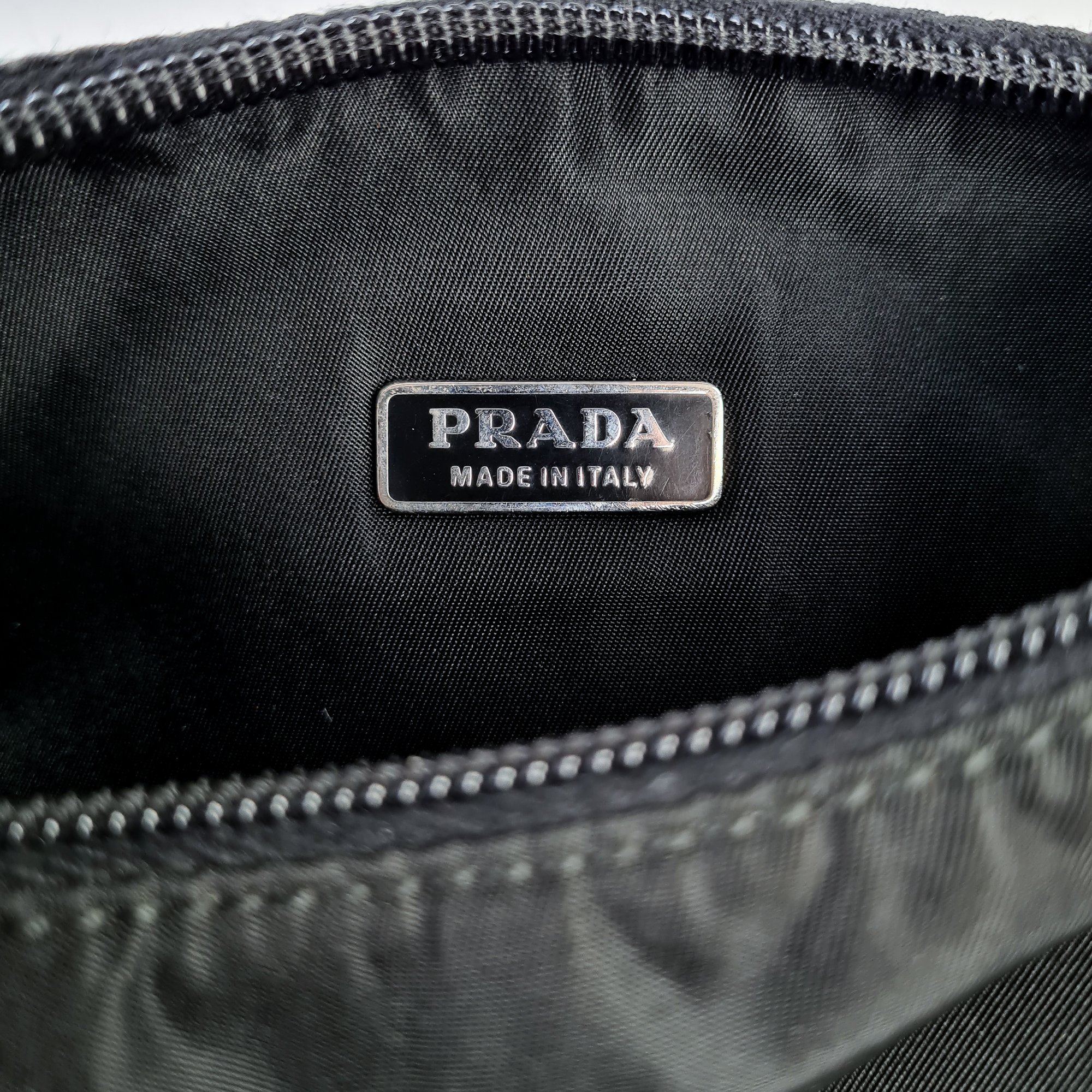 Image of Prada Nylon Mini Tessuto Shoulder Bag
