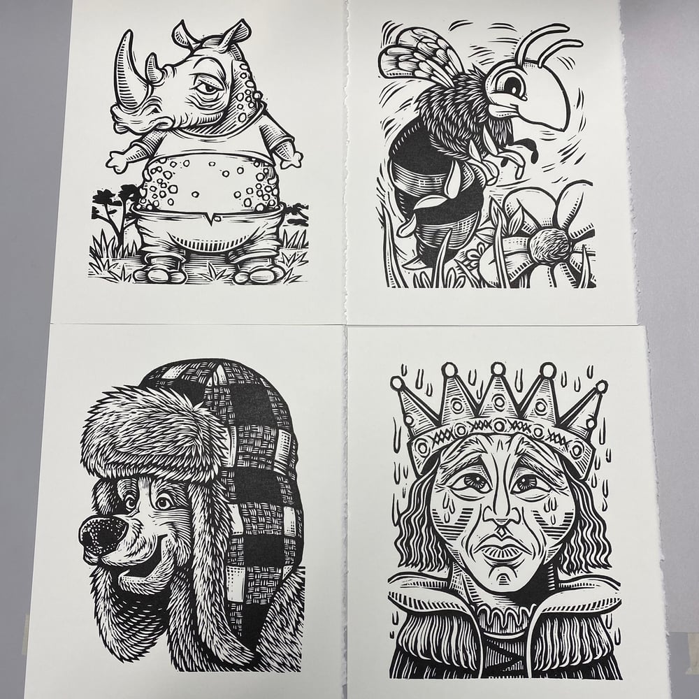 Nooshtober prints