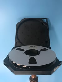 Image 2 of 3M 8207 1" x 7200' Reel to Reel on 10.5" Precision Metal Reel in TapeCare Case 5 Pack NEW