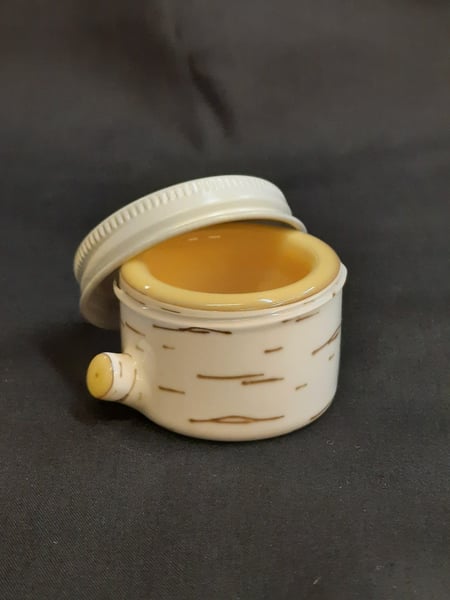 Image of Glass birch jar