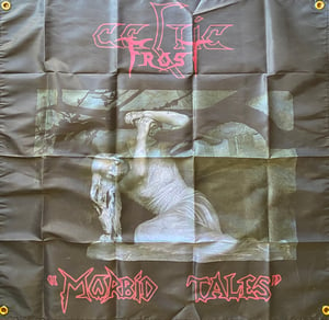 Image of Celtic Frost " Morbid Tales"   Banner / Flag / Tapestry