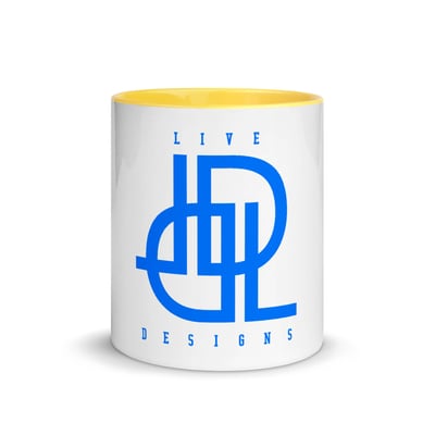 Image of Royal Blue/ Yellow - LD Logo Mug